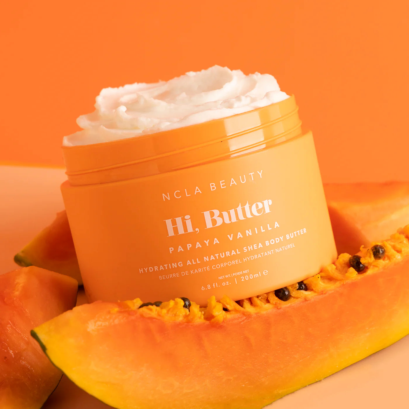 NCLA Beauty Hi, Butter Papaya Vanilla Body Butter