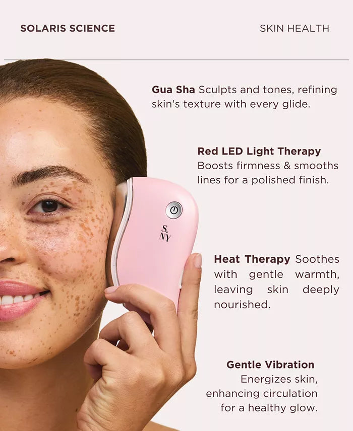 Solaris Labs NY LED Gua Sha Facial Massager