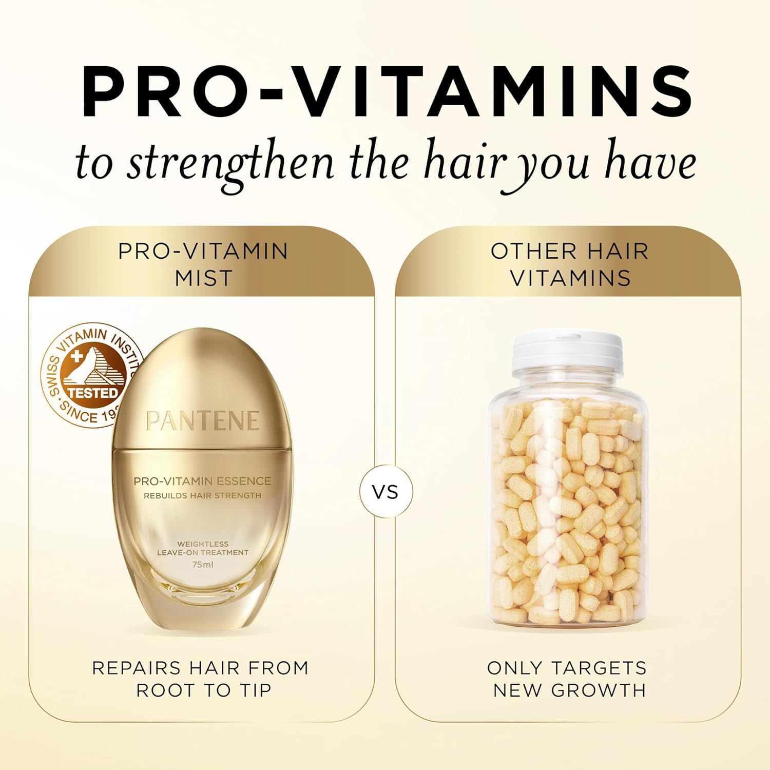 Pantene Pro-V Daily Repair Mist, Weightless Leave-On