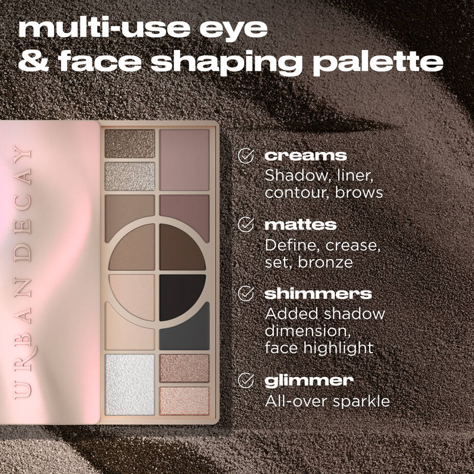 Naked Shaped Multi-tasking Eyeshadow Palette
