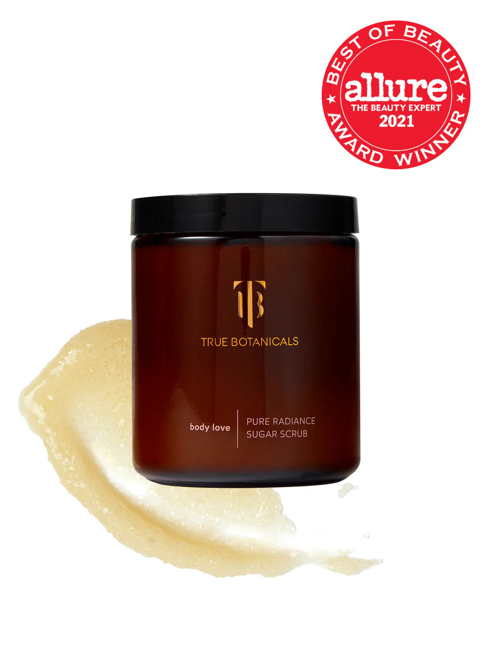 True Botanicals Organic Pure Radiance Sugar Exfoliating Body Scrub