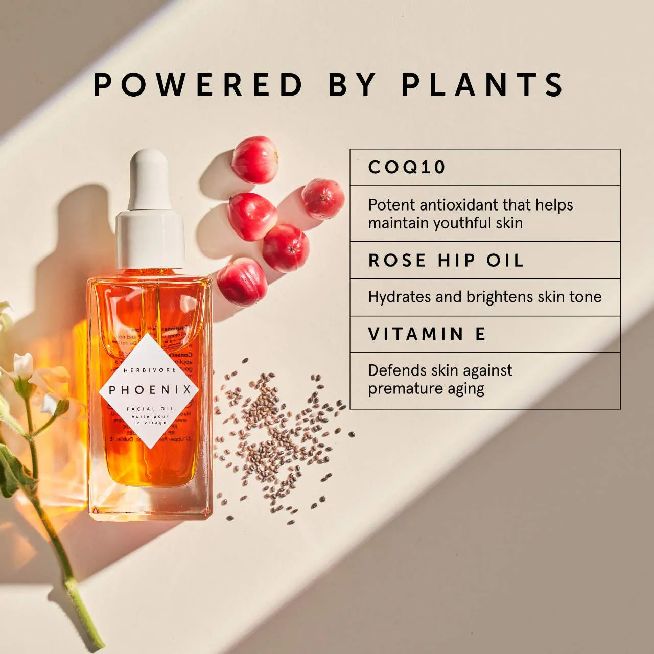 Herbivore Phoenix Rosehip Anti-Aging Face Oil