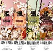 Valentino Donna Born in Roma Green Stravaganza Eau de Parfum Travel Spray with Vanilla & Tea Accord