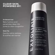 Paula's Choice 2% BHA Exfoliating Toner for Clear Skin