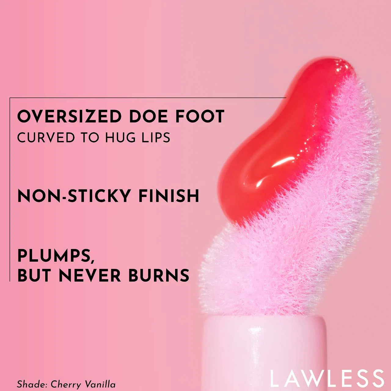 LAWLESS Forget The Filler Lip Plumper Line Smoothing Gloss