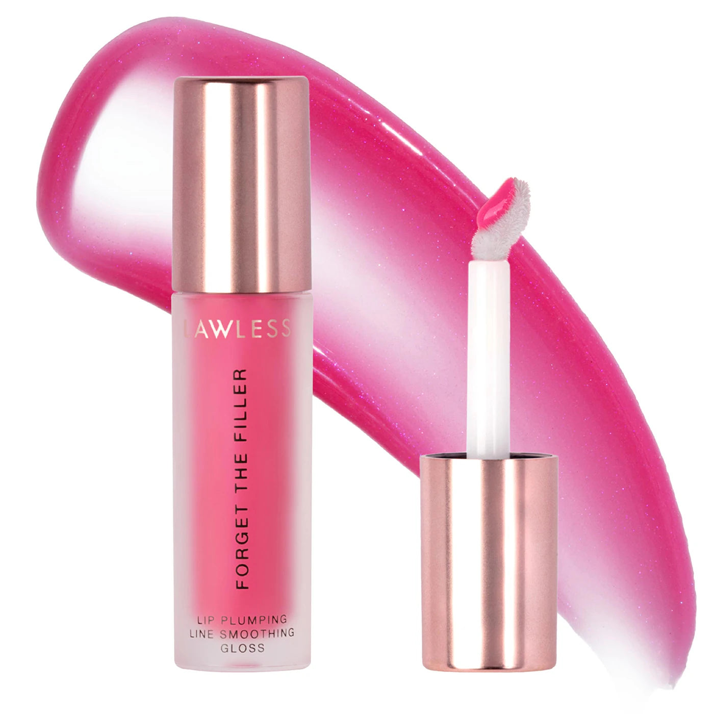 LAWLESS Forget The Filler Lip Plumper Line Smoothing Gloss