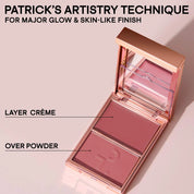 PATRICK TA Major Headlines Double-Take Crème & Powder Blush Duo